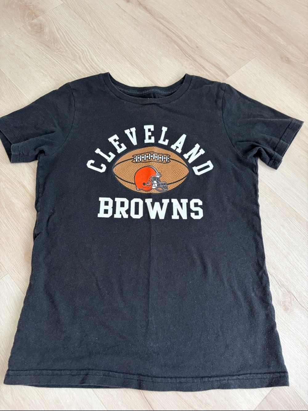 NFL Black Crewneck Team Apparel Tee